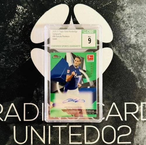 Paciencia 2021 Topps Finest Green /50