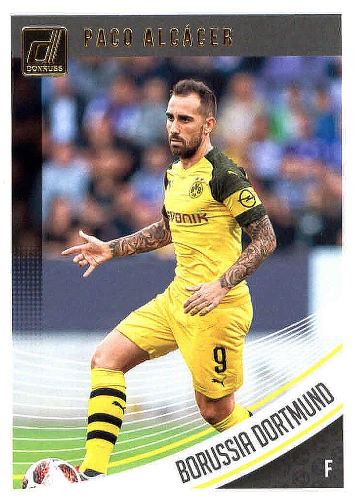 Paco Alcacer 2018 Panini Donruss Soccer 64