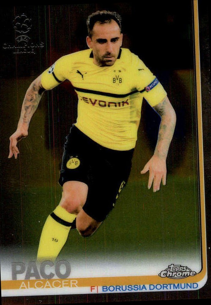 Paco Alcácer 2018 Topps Chrome UCC 97