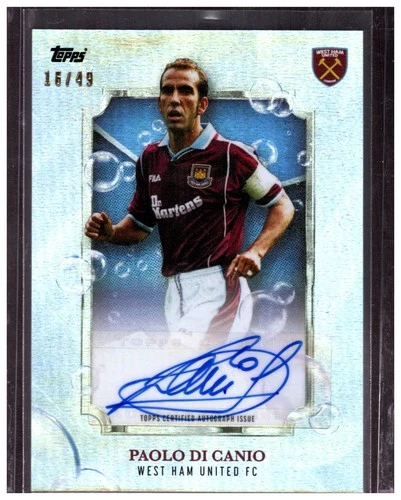 Paolo Di Canio 2024 Topps West Ham United Team Set /49