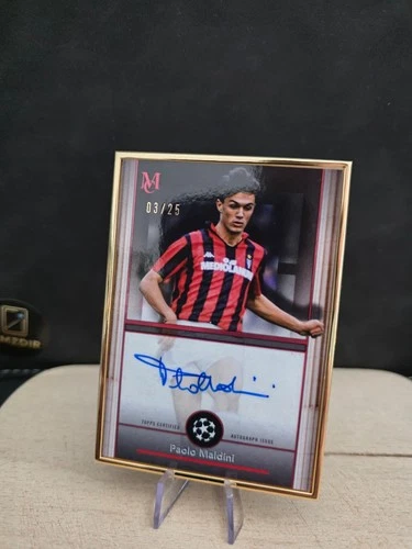 Paolo Maldini 2024 Topps Museum Gold /25