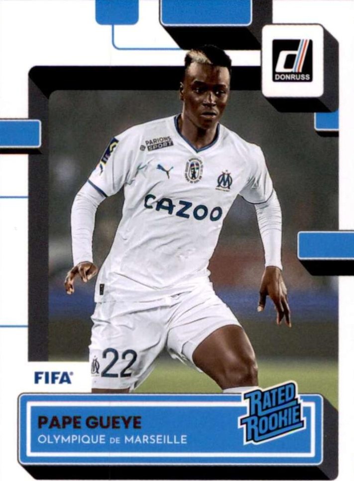 Pape Gueye 2022 Panini Donruss Soccer 13