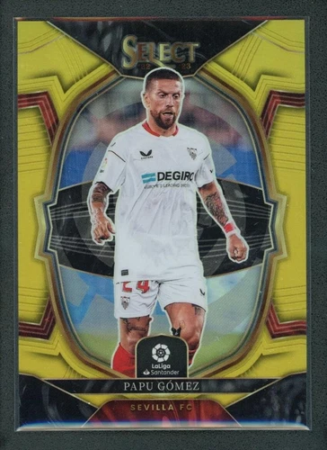 Papu Gomez 2022 Panini Select Gold /10