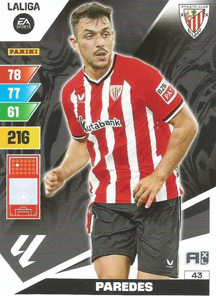 Paredes 2023 Panini Adrenalyn XL La Liga