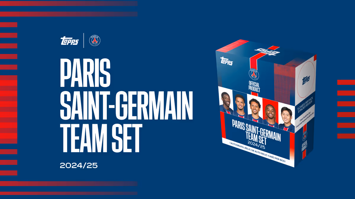 Paris Saint Germain 2024 Topps Now UEFA Champions League