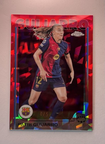 Patri Guijarro 2024 Topps Chrome Sapphire /5