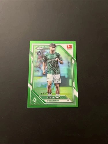 Patrice Covic 2025 Topps Chrome Green /99