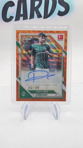 Patrice Covic 2025 Topps Chrome Orange /25