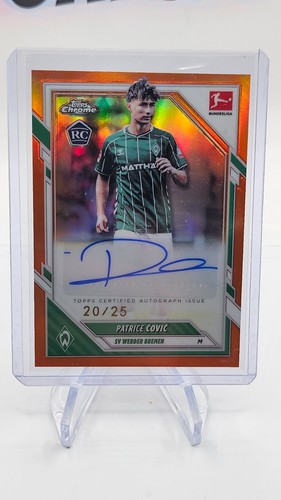 Patrice Covic 2025 Topps Chrome True Orange /25