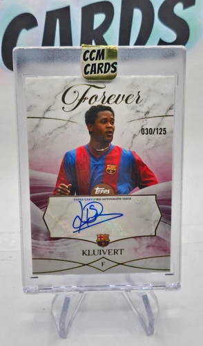 Patrick Kluivert 2025 Topps Forever Green /99