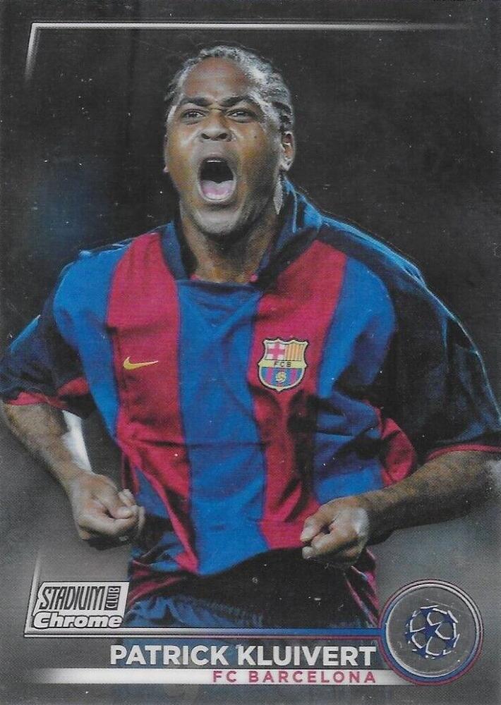 Patrick Kluivert 2022 Topps Stadium Club Chrome UEFA 95