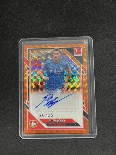 Patrick Schick 2025 Topps Chrome Geometric Orange /25