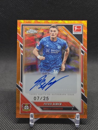 Patrick Schick 2026 Topps Chrome Orange Refractor /25