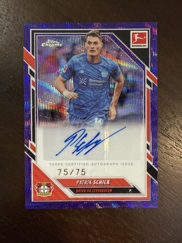 Patrick Schick 2025 Topps Chrome Purple Wave /75