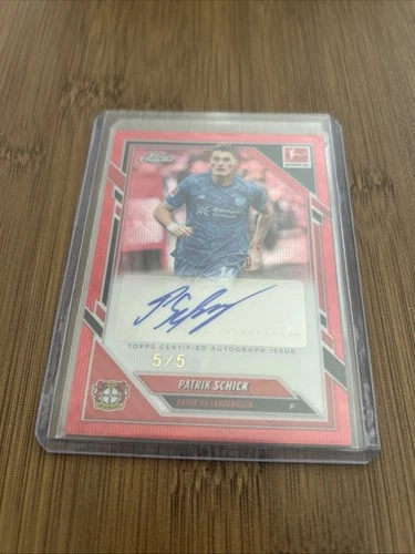 Patrick Schick 2026 Topps Chrome Red Wave /5