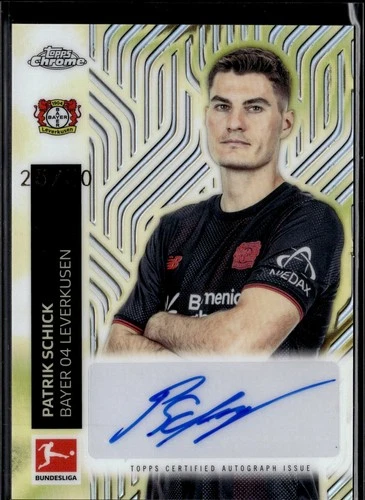 Patrick Schick 2025 Topps Cromo Bundesliga Gold Magic /50