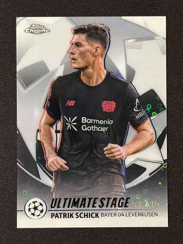 Patrick Schick 2025 Topps UEFA Club Competitions Black /10