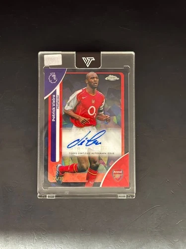 Patrick Vieira 2025 Topps Chrome Sapphire /10