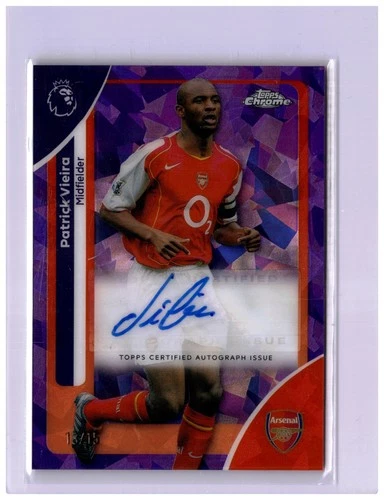 Patrick Vieira 2025 Topps Chrome Sapphire /15