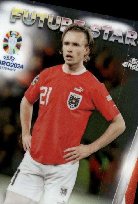 Patrick Wimmer 2024 Topps Chrome UEFA EURO
