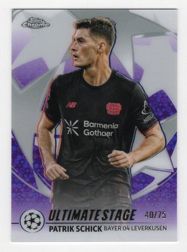 Patrik Schick 2026 Topps Chrome /75