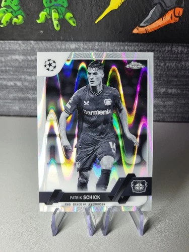 Patrik Schick 2023 Topps Chrome Black & White Raywave