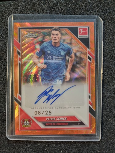 Patrik Schick 2025 Topps Chrome Bundesliga 08/25