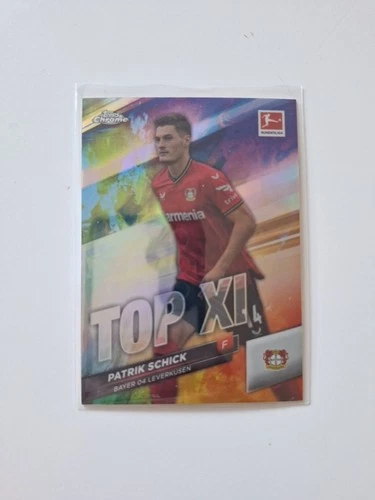Patrik Schick 2022 Topps Chrome Bundesliga