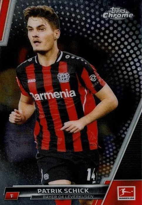 Patrik Schick 2021 Topps Chrome Bundesliga 71