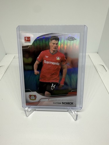 Patrik Schick 2023 Topps Chrome Bundesliga Refractor