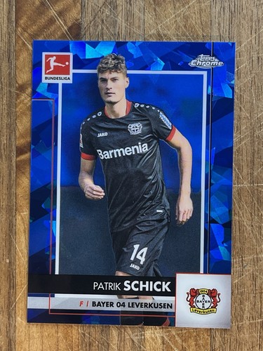 Patrik Schick 2020 Topps Chrome Bundesliga Sapphire