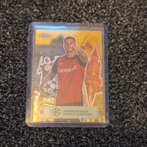 Patrik Schick 2024 Topps Chrome Gold /50