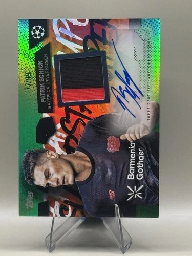 Patrik Schick 2025 Topps Chrome Green /99