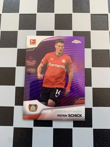 Patrik Schick 2022 Topps Chrome Purple /299
