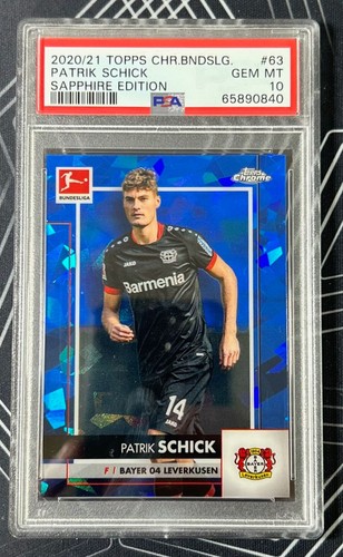 Patrik Schick 2020 Topps Chrome Sapphire