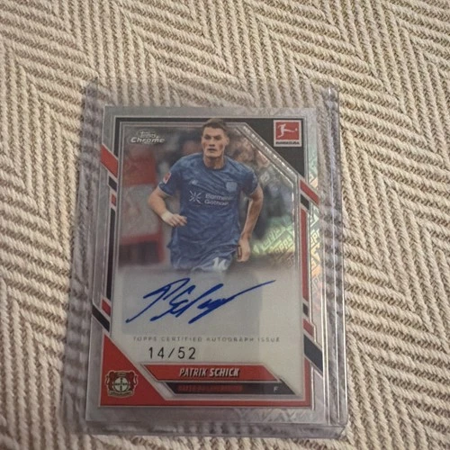 Patrik Schick 2025 Topps Chrome ToppsFractor /52