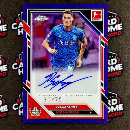 Patrik Schick 2025 Topps Cromo /75