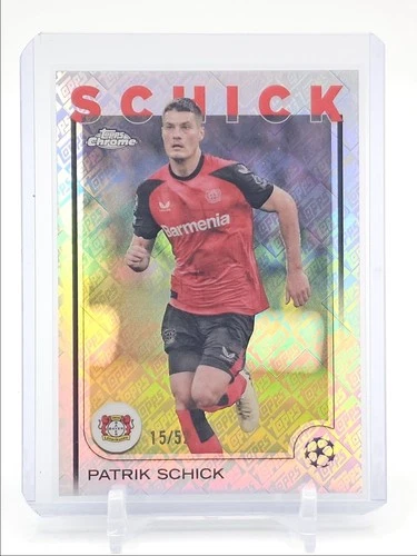 Patrik Schick 2024 Topps Cromo UEFA Topps Tractor /52