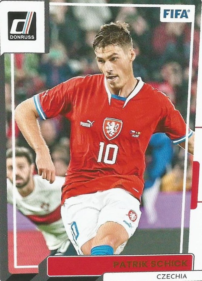 Patrik Schick 2022 Panini Donruss Soccer 23
