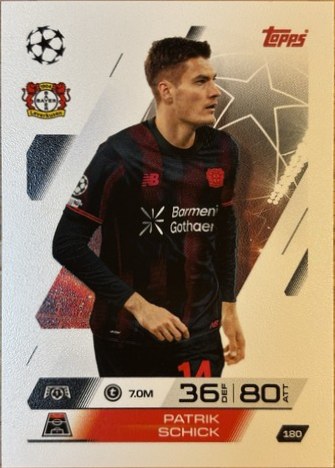 Patrik Schick 2025 Topps Match Attax UEFA