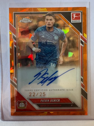 Patrik Schick 2025 Topps Sapphire Sapphire /25