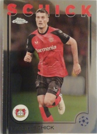 Patrik Schick 2024 Topps Chrome UEFA Club Competitions