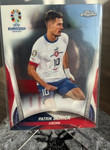 Patrik Schick 2024 Topps Chrome UEFA EURO
