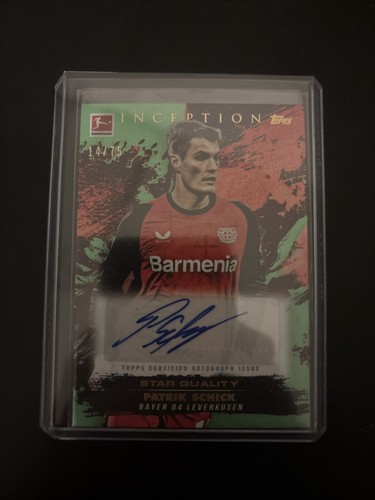 Patrik Schick 2024 Topps Inception Bundesliga /75