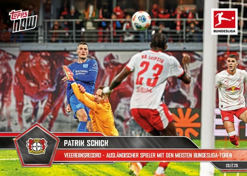 Patrik Schick 2025 Topps NOW #088
