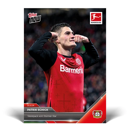 Patrik Schick 2024 Topps Now Bundesliga 085