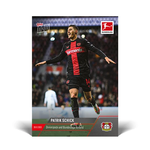 Patrik Schick 2023 Topps Now Bundesliga 093