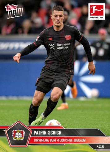 Patrik Schick 2025 Topps Now Bundesliga