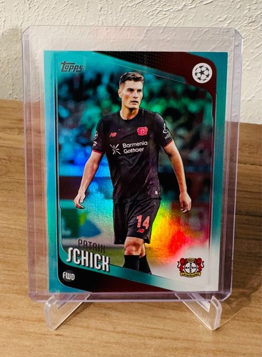 Patrik Schick 2025 Topps UCC Flagship Blue FlowFractor