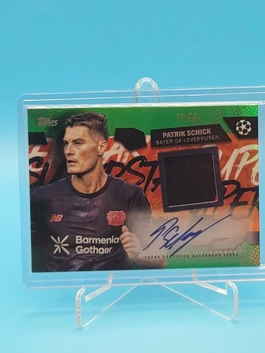 Patrik Schick 2025 Topps UCC Green /99